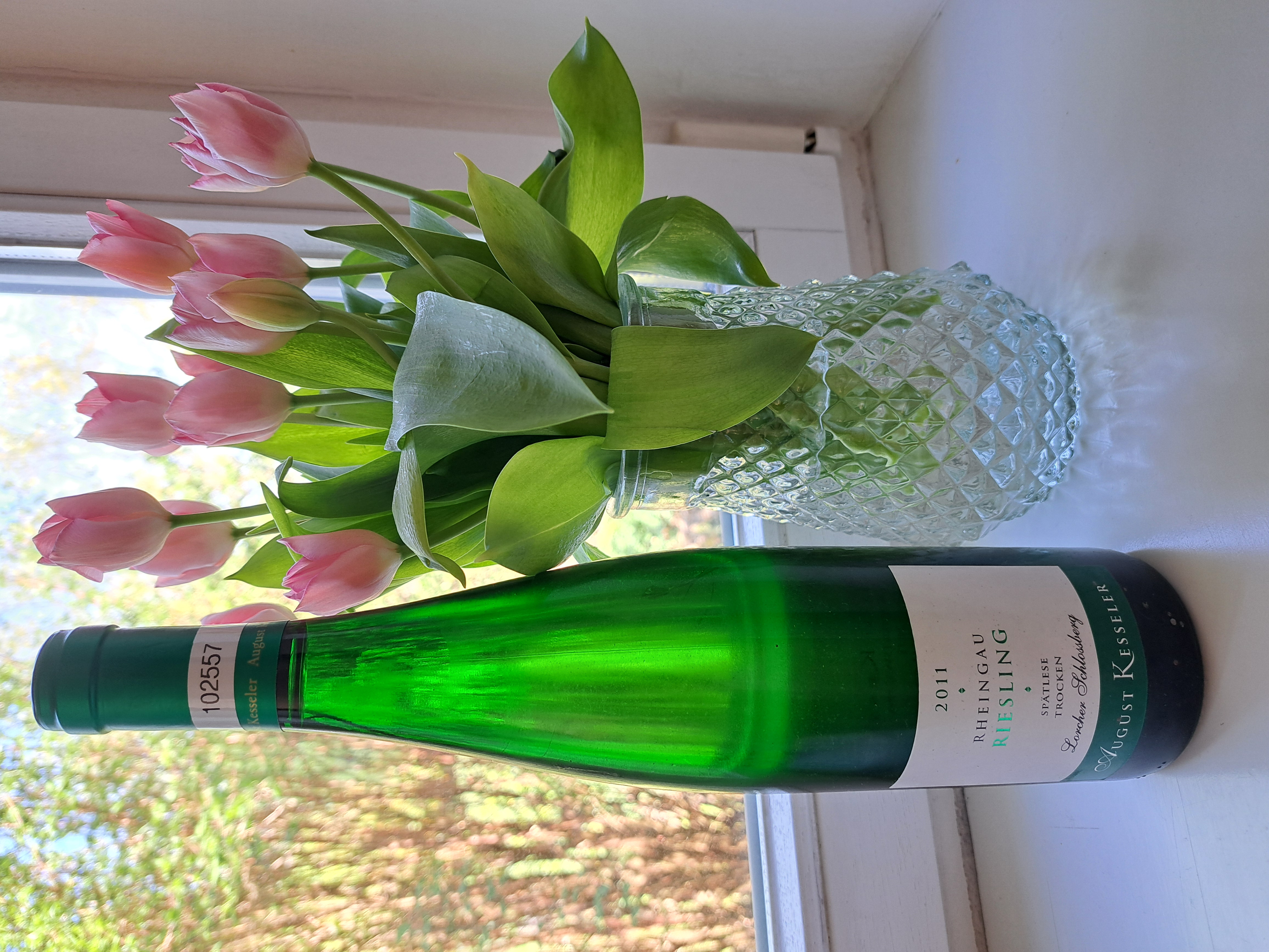 2011 August Kesseler Lorcher Schlossberg Riesling Spätlese trocken